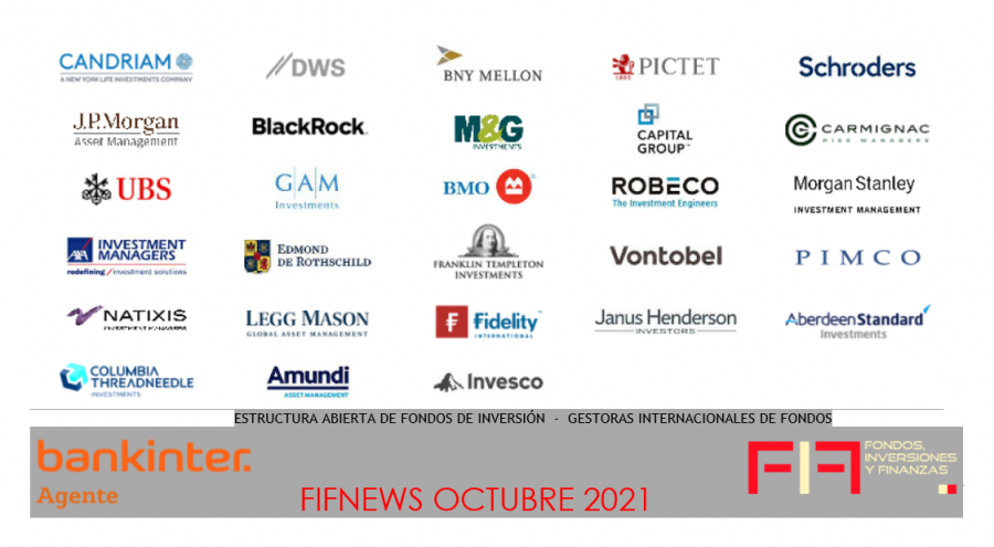 FIFNEWS OCTUBRE 2021: «Destacados Fondos de Inversión de las Gestoras Internacionales»