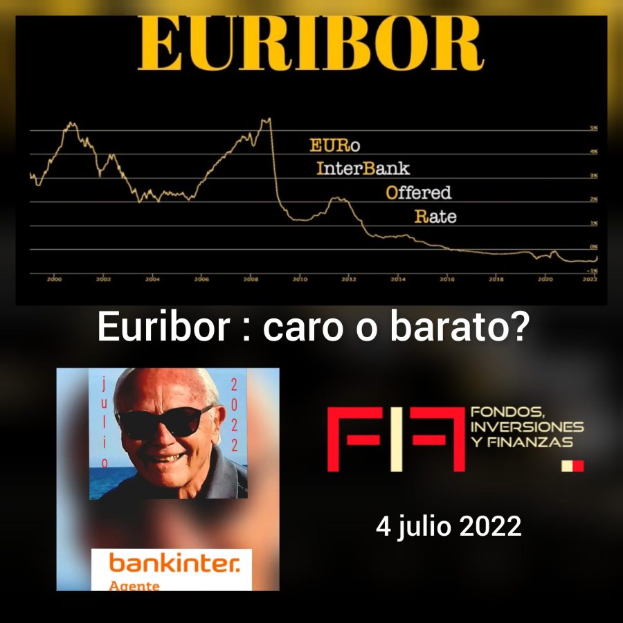FIFNEWS 4 julio 2022: «EURIBOR: ¿está caro o barato?»