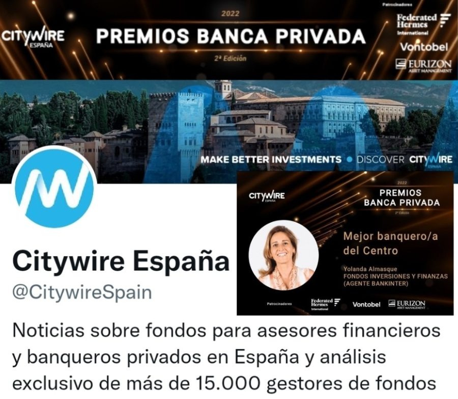 CITYWARE 2022: «Premios Banca Privada, selección Banqueros del Año»