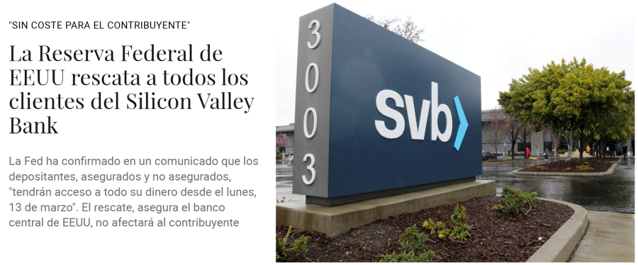 FIFNEWS 14 MARZO 2023: «Analicemos la noticia de SILICON VALLEY BANK»
